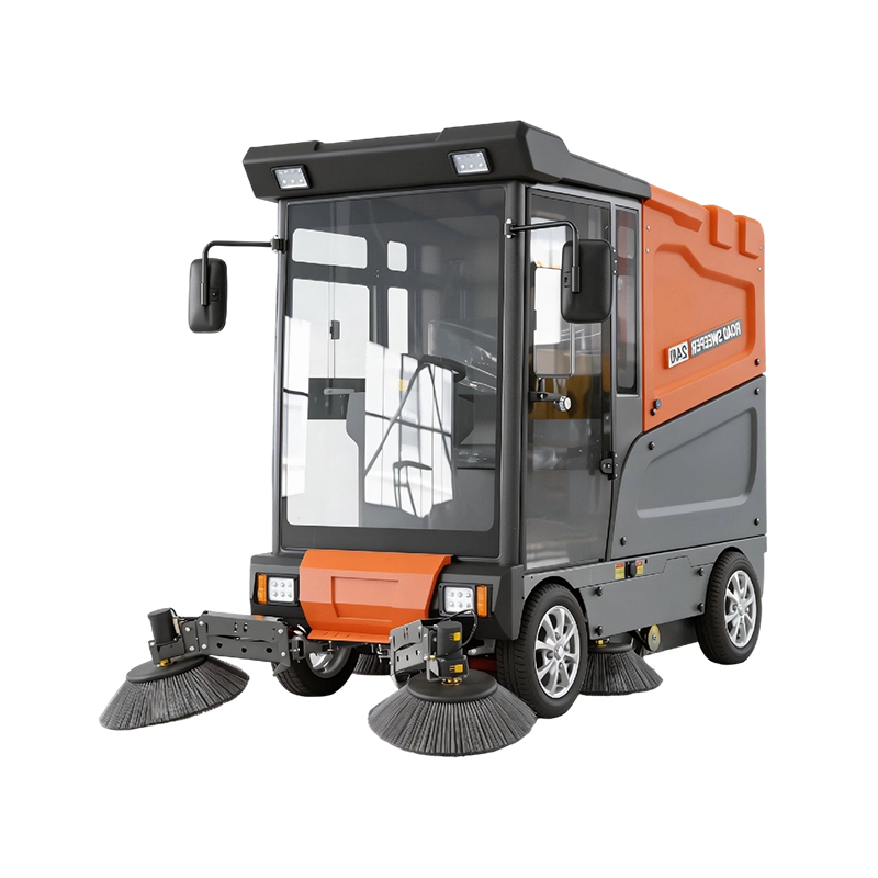 JC2400 Full Enclosed Cabin Ride-on Road Sweeper