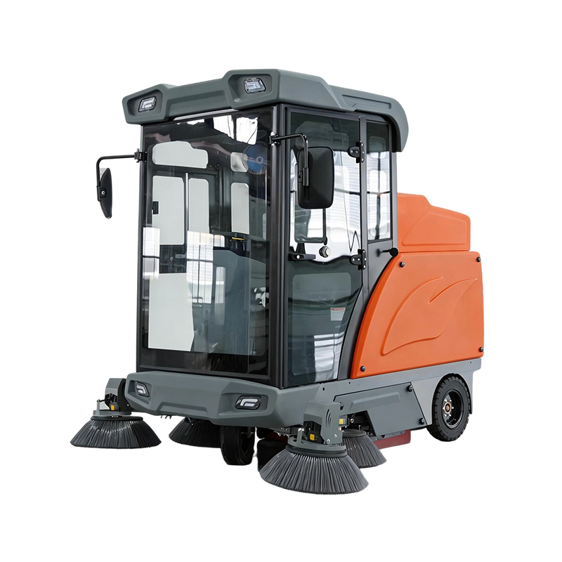 JC2100 Full Closed Cabin Ride-on Industrial Sweeper