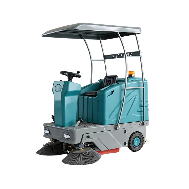 JC1400 Canopy Equipped Ride-on Industrial Sweeper