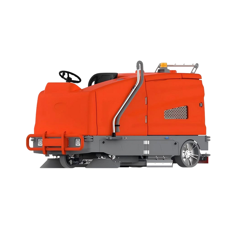 JCSX-200 Open Cabin Ride-on Sweep Scrub All-in-One Machine 